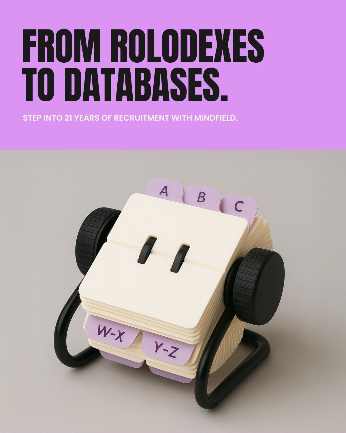 From Rolodexes to Databases - 22-year anniversary capstone